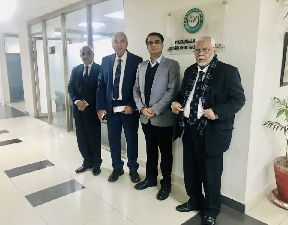 Visit of IFANCA Pakistan delegation office of DG Pakistan Halal Authority